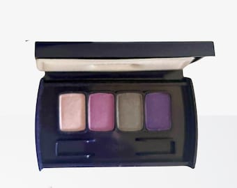 Vintage Avon Eyeshadow Quad: 1983 Moonlight Magic, Rhinestone Case