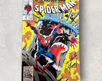 1992 Spider-Man Comic: Return of Mad Dog Part 2, Autographed