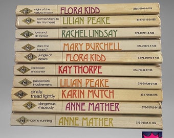 ヴィンテージ・ハーレクイン・ロマンス・ペーパーバック小説：1967-1980