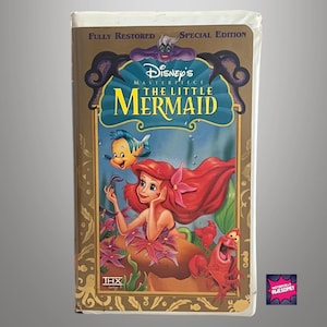 Walt Disney&#39;s The Little Mermaid 1998 VHS—Fully Restored Special Edition