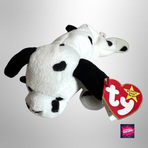 Rare Ty Dotty Dalmatian Beanie Baby: PVC Pellets, Errors
