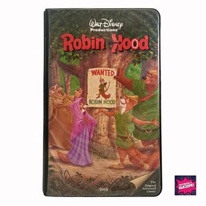 RARE Black Diamond Robin Hood - 1974 Edition—First Release of Robin Hood in Black Clamshell in 1984 - Pristine Condition
