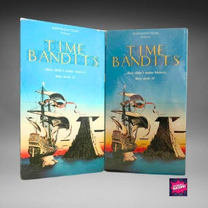 Time Bandits Film cult classico in VHS - 1981 - Film fantasy commedia d'avventura - Terry Gilliam / Monty Python
