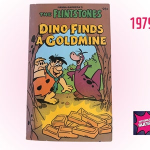 Der Flintstones Dino findet eine Goldmine | Jahrgang 1979 | Hanna-Barbara | Zustand A+ | Ausgefallene Besitzer