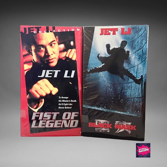 Jet Li Collection Films on VHS - Fist of Legend and Black Mask