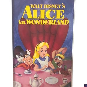 RARE Alice in Wonderland Black Diamond Disney Classic | 1987 | Pristine Condition | Original Classic