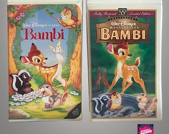 Bambi Japanese Import [VHS] Disney Rare VHS Tape Japanese