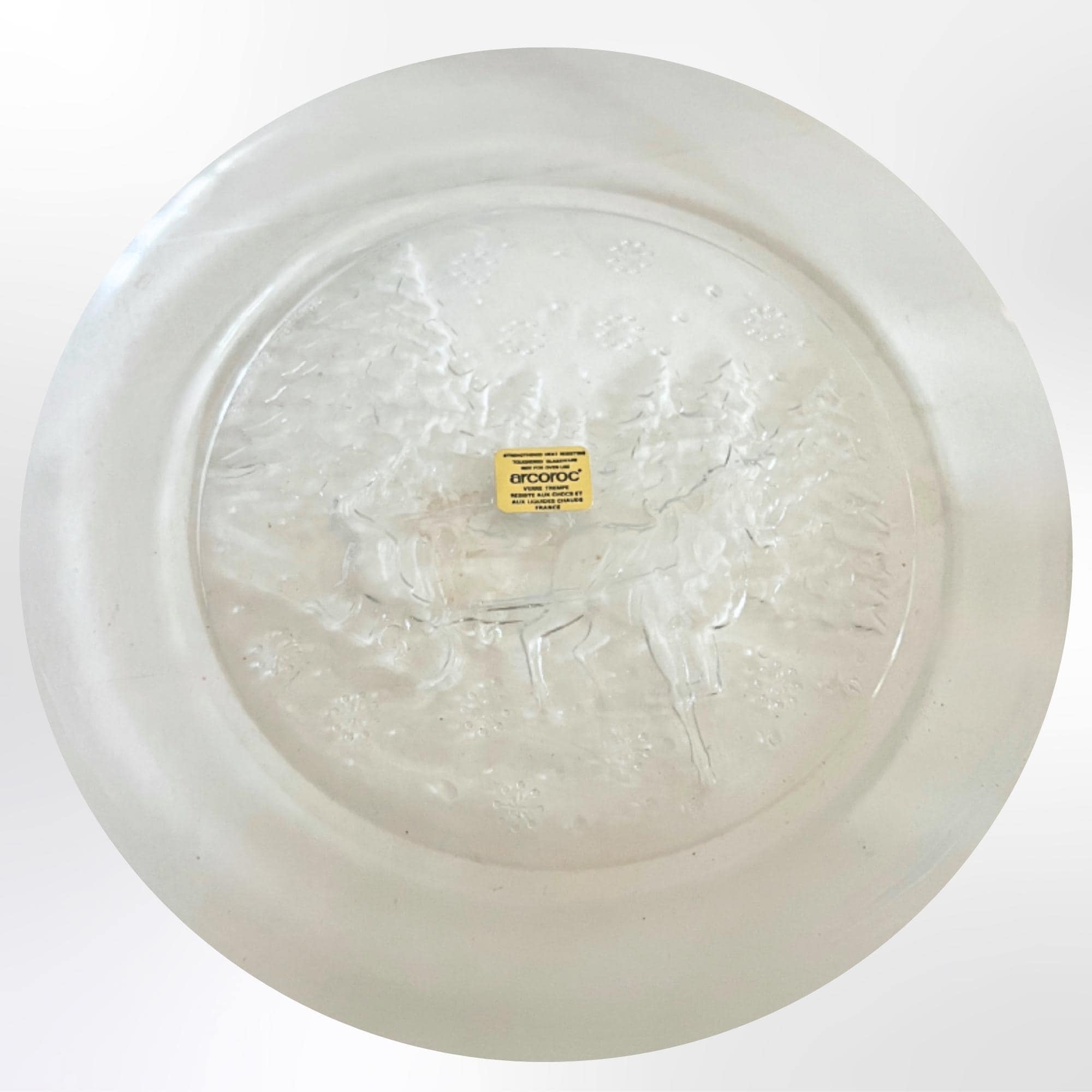 フランス　デッドストック　Arcoroc 小さめのデザートプレート　ケーキ皿　アルコパル フランス製 小鉢 ボウル ガラス かき氷の器 Arcoroc アルコロック マエヴァ デザート350 Φ120×H74mm おしゃれ 可愛い  北欧風 韓国風 カフェ バー ホテル ラウンジ アフタヌーンティー 割烹 懐石 飲食店 業務用 備品 食器食器洗浄機対応 | Ｋ\u2019ｓ　Ｒａｉｎｂｏｗ