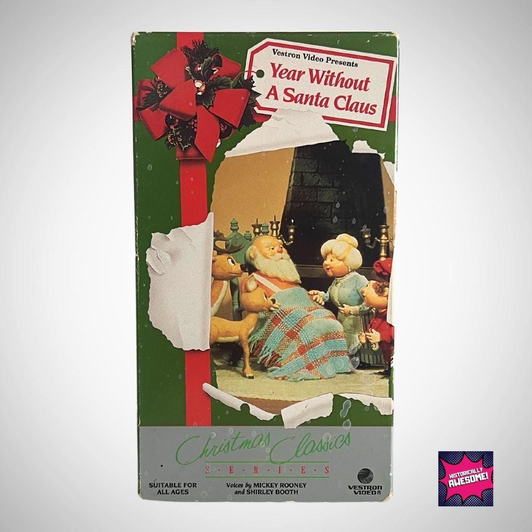 Year Without a Santa Claus Vintage VHS (1991) Voiced by Mickey
