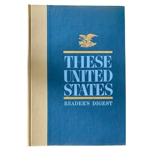 1968 Reader&#39;s Digest &quot;These United States&quot; Large-Format Hardcover | Vintage Collectible (NM)