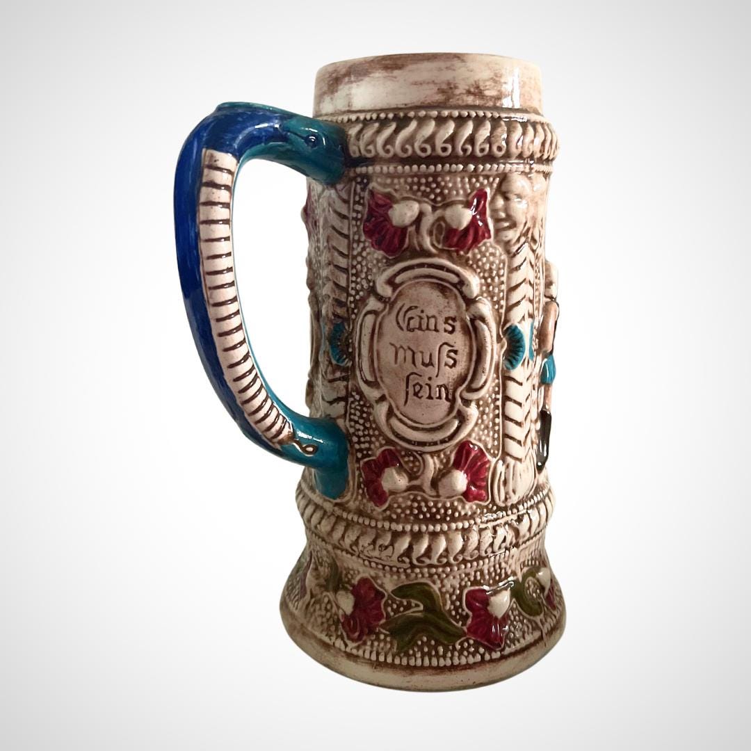 入手困難品物❗激レア❗ARNOLD ✨ドイツ、61001、DRG✨美品 Rare German Steins - Etsy