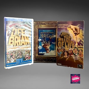 Cult Classic Comedy Monty Python VHS and DVD Movies-Collector and Rare Editions