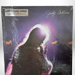SEALED 1971 Judy Collins - Living LP Vinyl Record - Elektra Records - Folk Music