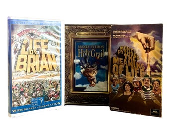 Monty Python Cult Classic Films auf VHS / DVD Sammler und seltene Editionen - M-VG