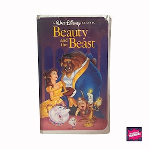Black Diamond Beauty and the Beast VHS Walt Disney Classic Original Release 1991—1325 VHS