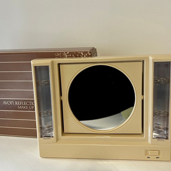 1986 Avon Reflections of Beauty Make-Up Mirror