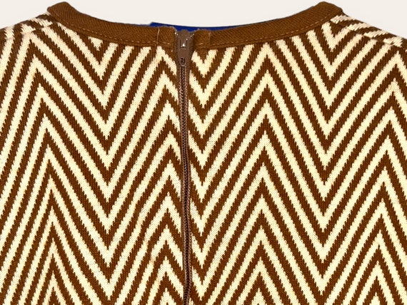 Vintage Retro Mod Cashmere 60s Stripe Light Sweat… - image 4