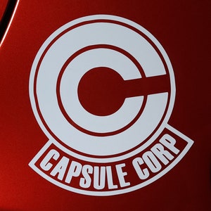 Capsule Corp Logo Decal