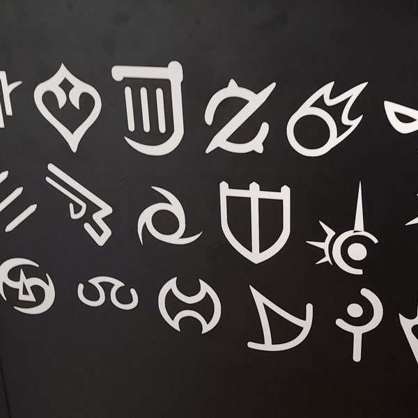 FF XIV Job Icons Decal (also sage & reaper)