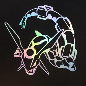 Mega Rayquaza Rayquaza Sticker - Mega Rayquaza Rayquaza Pokemon