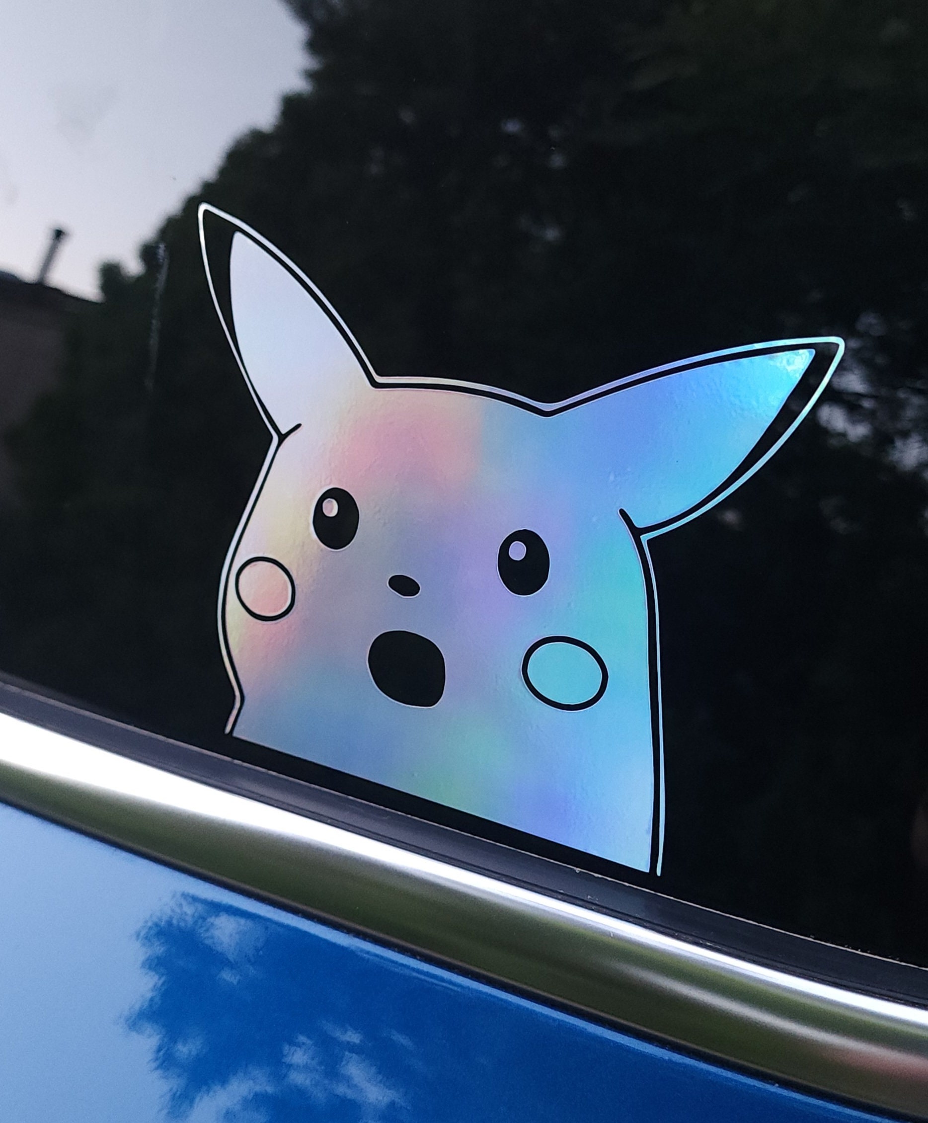 Pikachu Car Sticker 