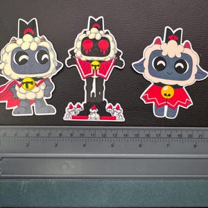 Cult of the Lamb Stickers Now Waterproof!