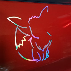 Minimalistic Eevee Decal