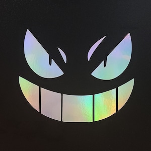 Evil Gengar Face Decal