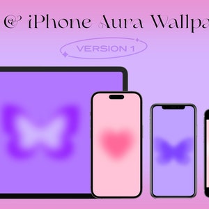 16 Aura Gradient Wallpapers for Phone & Tablet/iPad Version 1