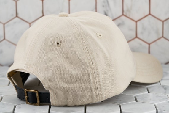 Minimal Khaki Baseball Cap Earth Tones Trendy Brooklyn  display picture 1