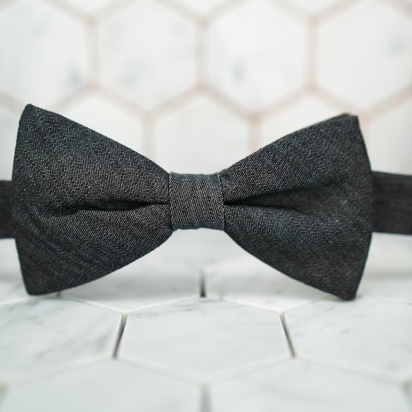 Slim Bow Tie Etsy