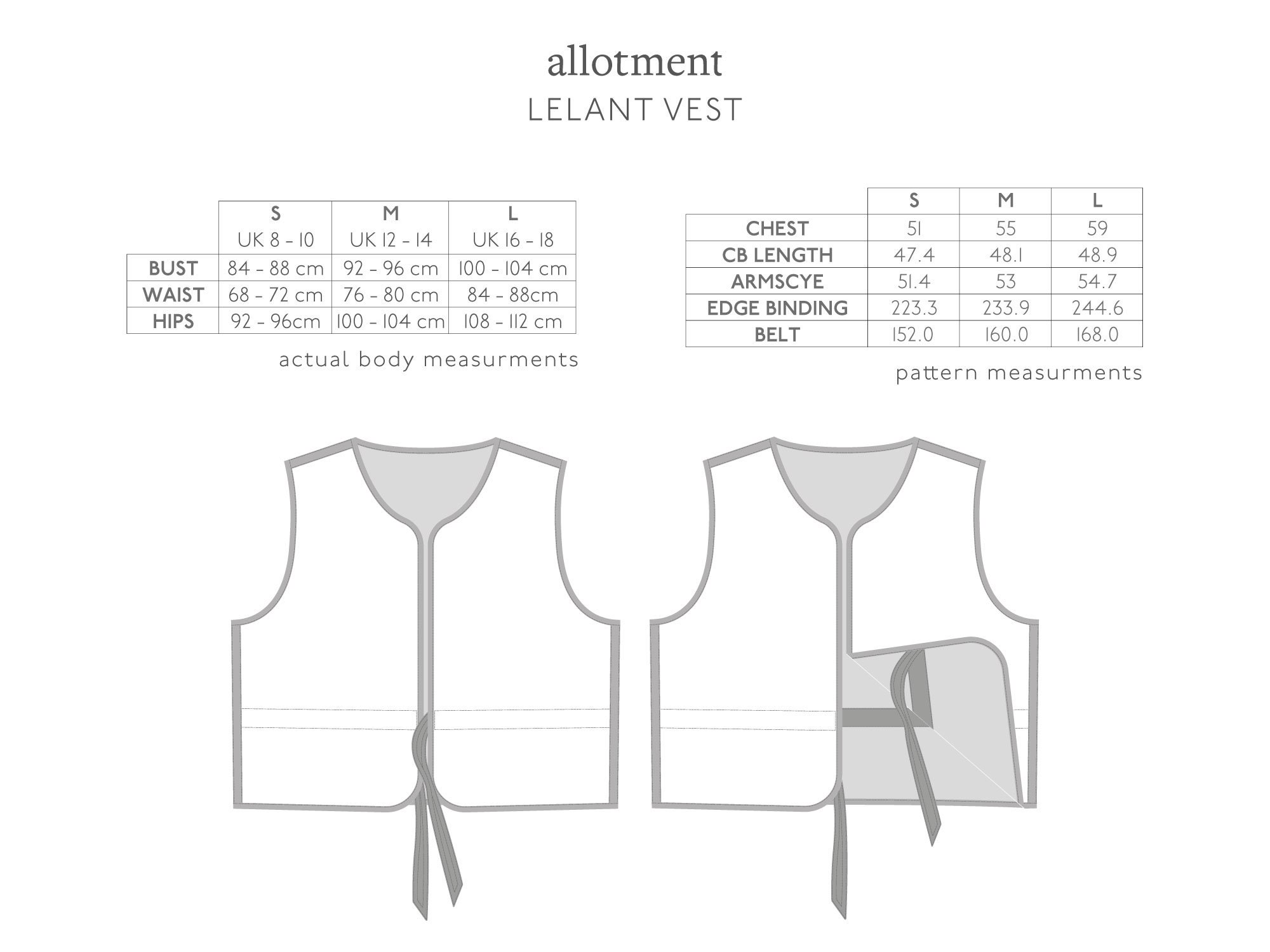 Lelant Vest Quilted Vest / Gilet Layering Everyday Etsy UK