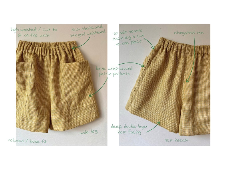 Penmon Shorts | One Piece / Seamless Shorts | Elasticated / Pull on ...