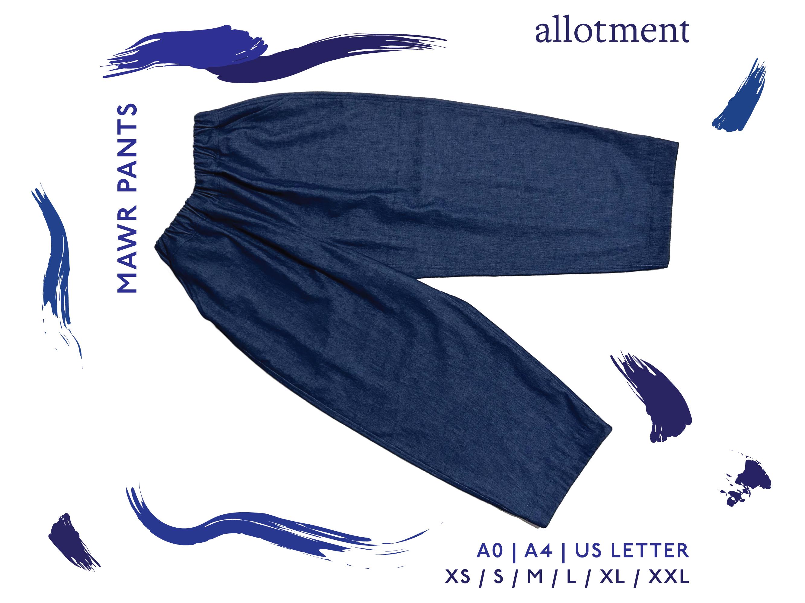Mawr Pants | Barrel Pants | High Waisted, Pleated / Pull on