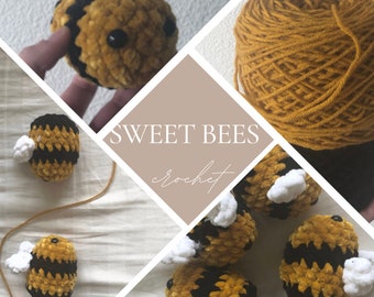 Sweet Bee Crochet Pattern