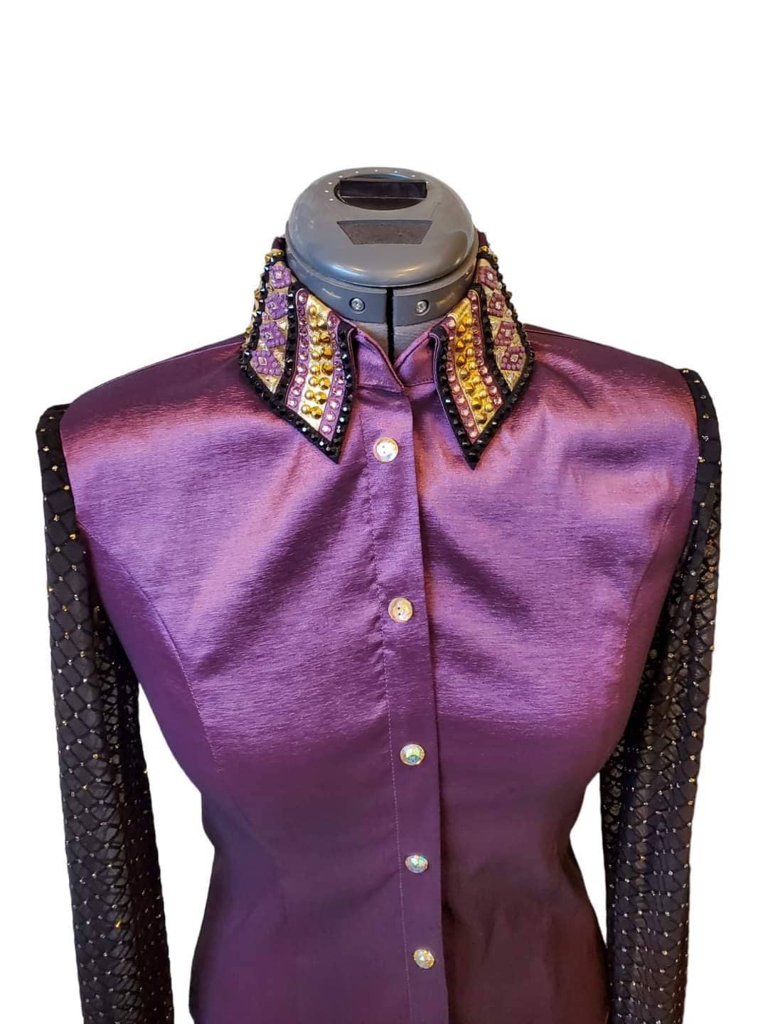 Veste Western Showmanship Show Off Designs marron strass