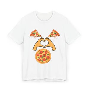Pizza Love Unisex T-Shirt: Foodie Humor Graphic Tee