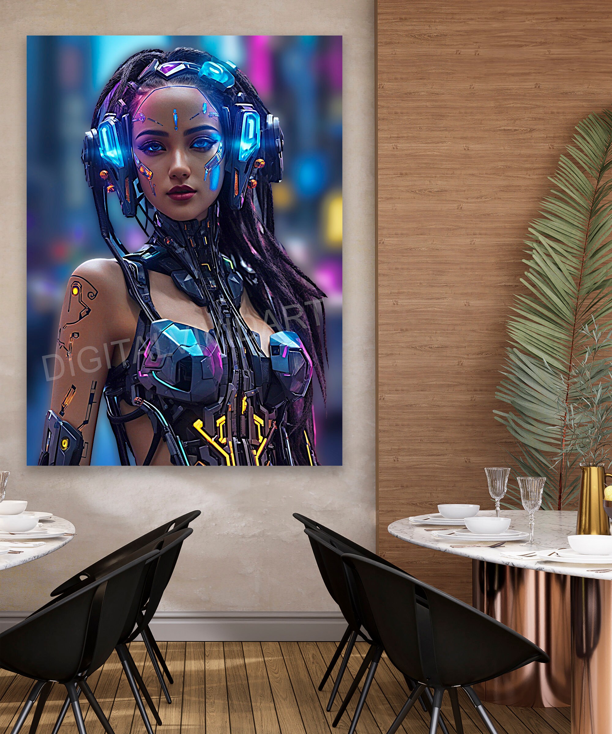 Cyberpunk Fashion Cyberpunk Digital Art Cyberpunk Wall Art — free download