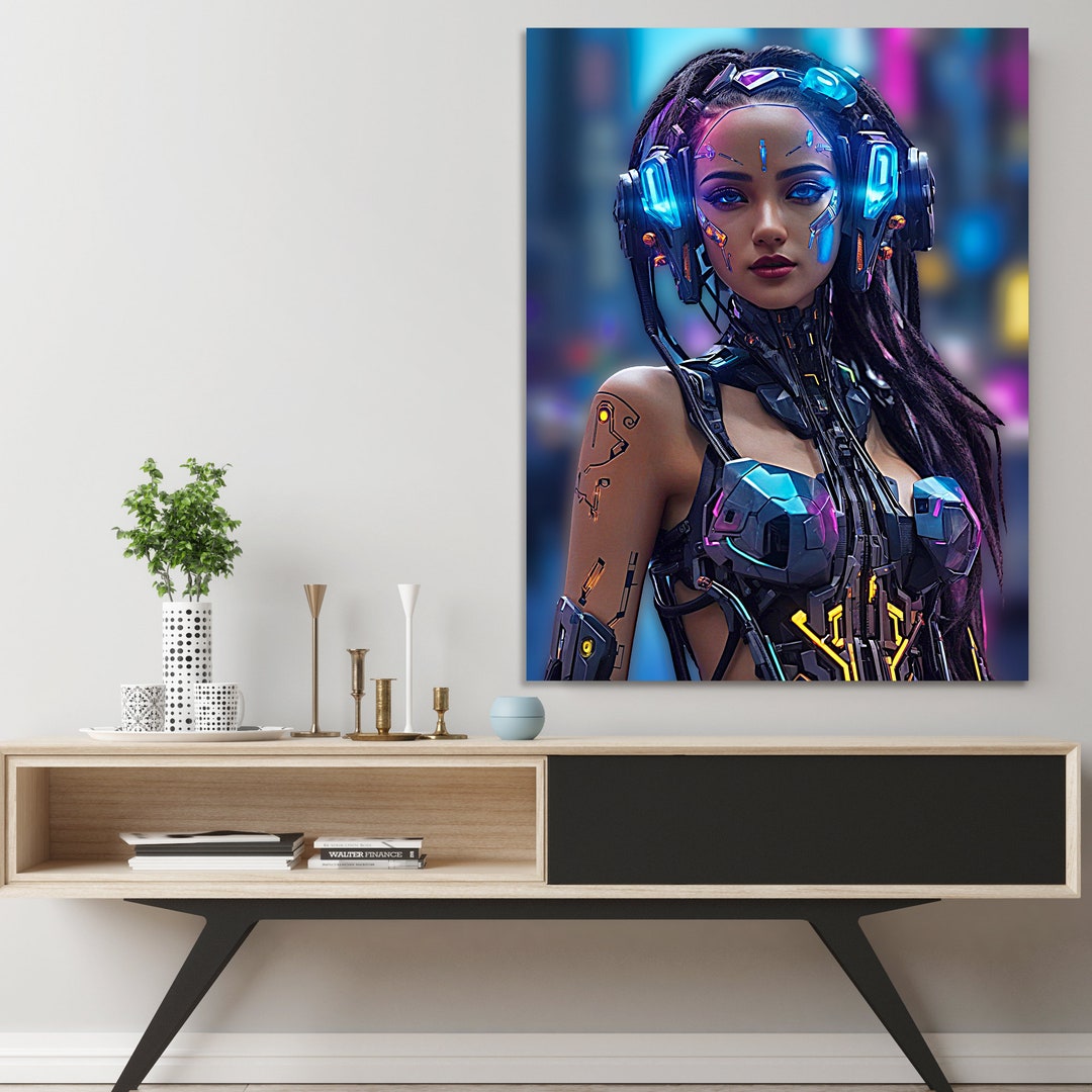 Cyberpunk Fashion Cyberpunk Digital Art Cyberpunk Wall Art — free download