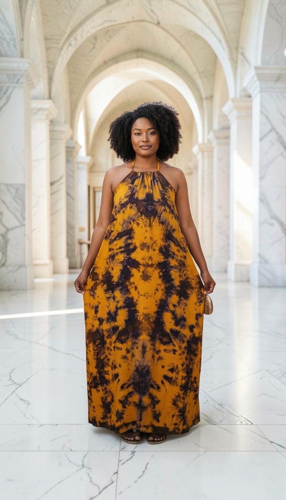 Backless Swahili Dera Dress With NO Inbuilt Bra |dira Dirac
