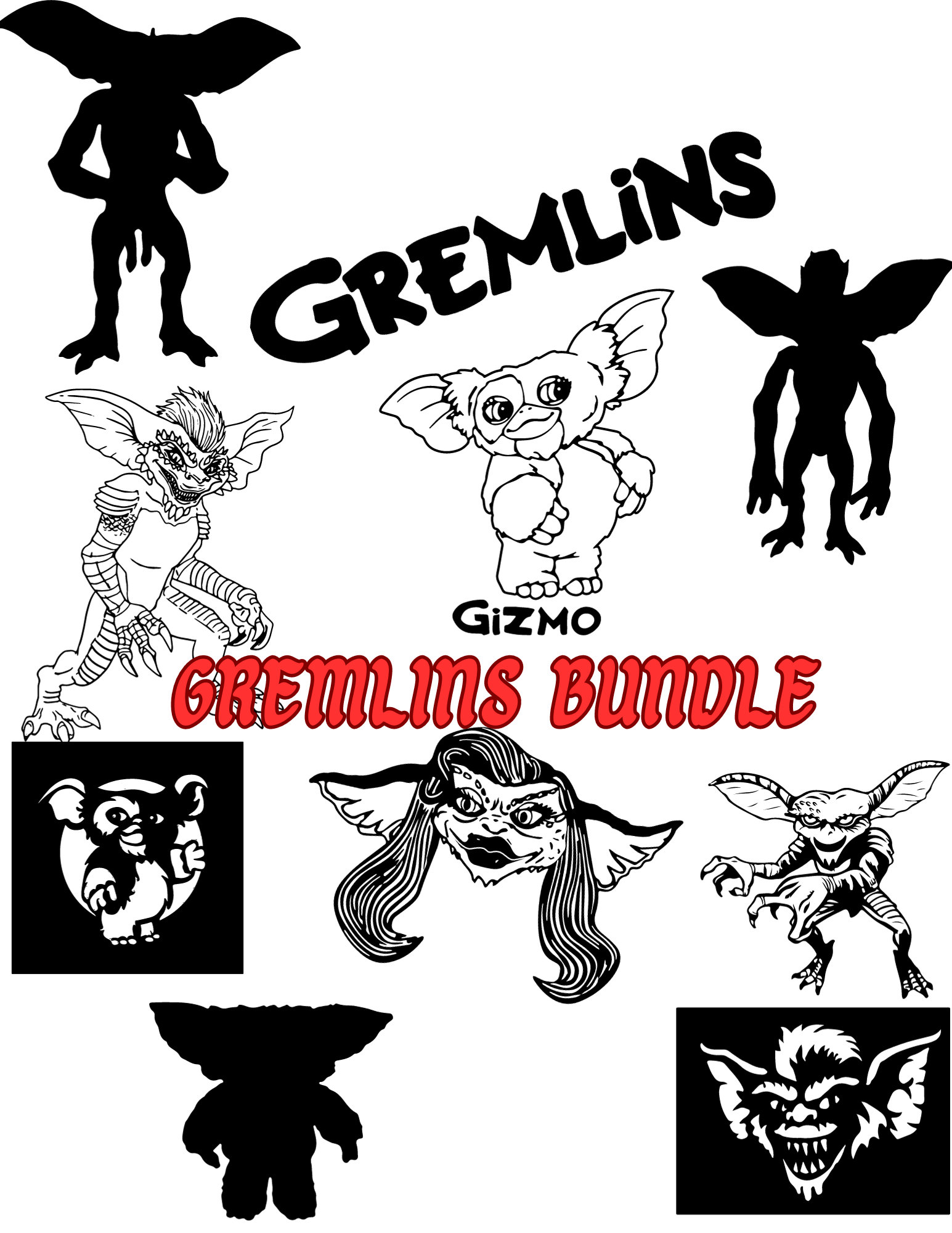 【ステッカー付】GREMLINS×GREMLINS×MORTAR 2体セット Amazon.com: NECA Gremlins 2 Demolition Gremlins Ultimate 7IN