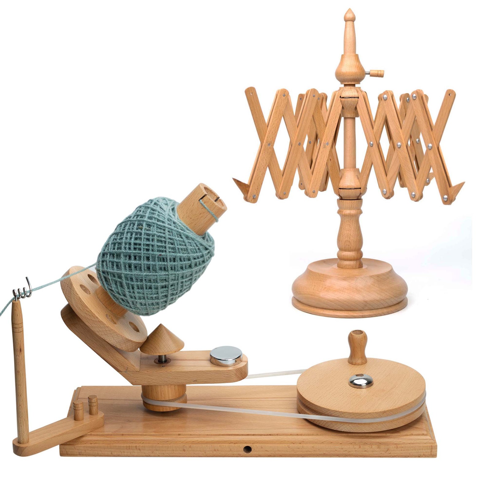 Premium Handcrafted Heavy Duty Wooden Yarn Ball Winder Etsy