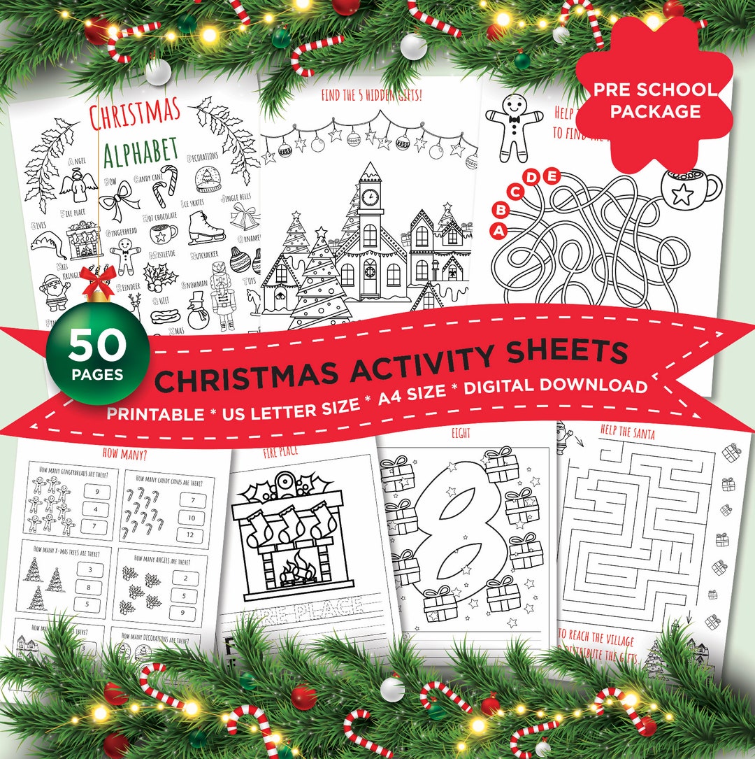 50 Printable Christmas Activity - Il 1080xN.5595671202 4xqv 