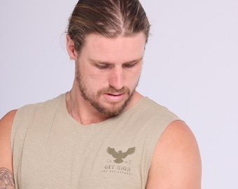 Camiseta sin mangas Cypress Hemp // Ropa ecológica orgánica