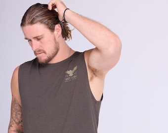 Camiseta sin mangas Cypress Hemp // Ropa ecológica orgánica