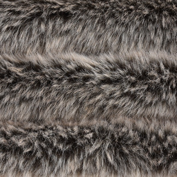 Fluffy Faux Fur Fabric, Khaki Long Pile Rabbit Fur with White Tips,Fun Furs for DIY Crafts,Costumes,Fursuit Sewing Supplies,Coat,Photo Props