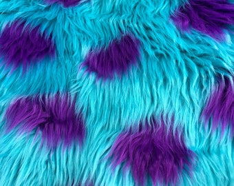 Faux Fur Fabric,Colorful Super Long Pile Shaggy Fur,Fun Fur for DIY Crafts,Costume,Rug,Blanket,Throws,Sewing Supplies,Pillow,Coat,Photo Prop