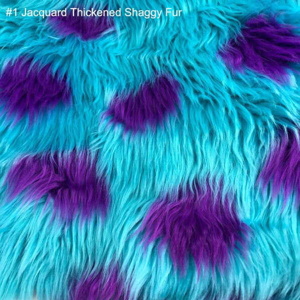 Faux Fur Fabric,Colorful Super Long Pile Shaggy Fur,Fun Fur for DIY Crafts,Costume,Rug,Blanket,Throws,Sewing Supplies,Pillow,Coat,Photo Prop