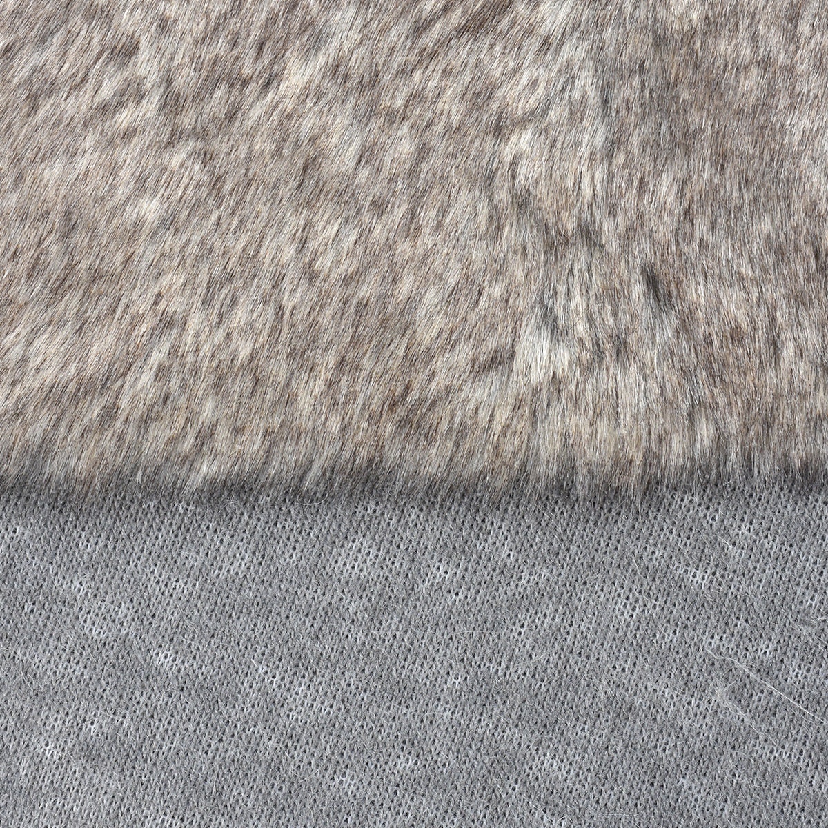 Gradient Pattern Fur Fox Faux Fur Fabric, Natural Gradient Fade Gray Fox Fur, Long Pile Fun ...
