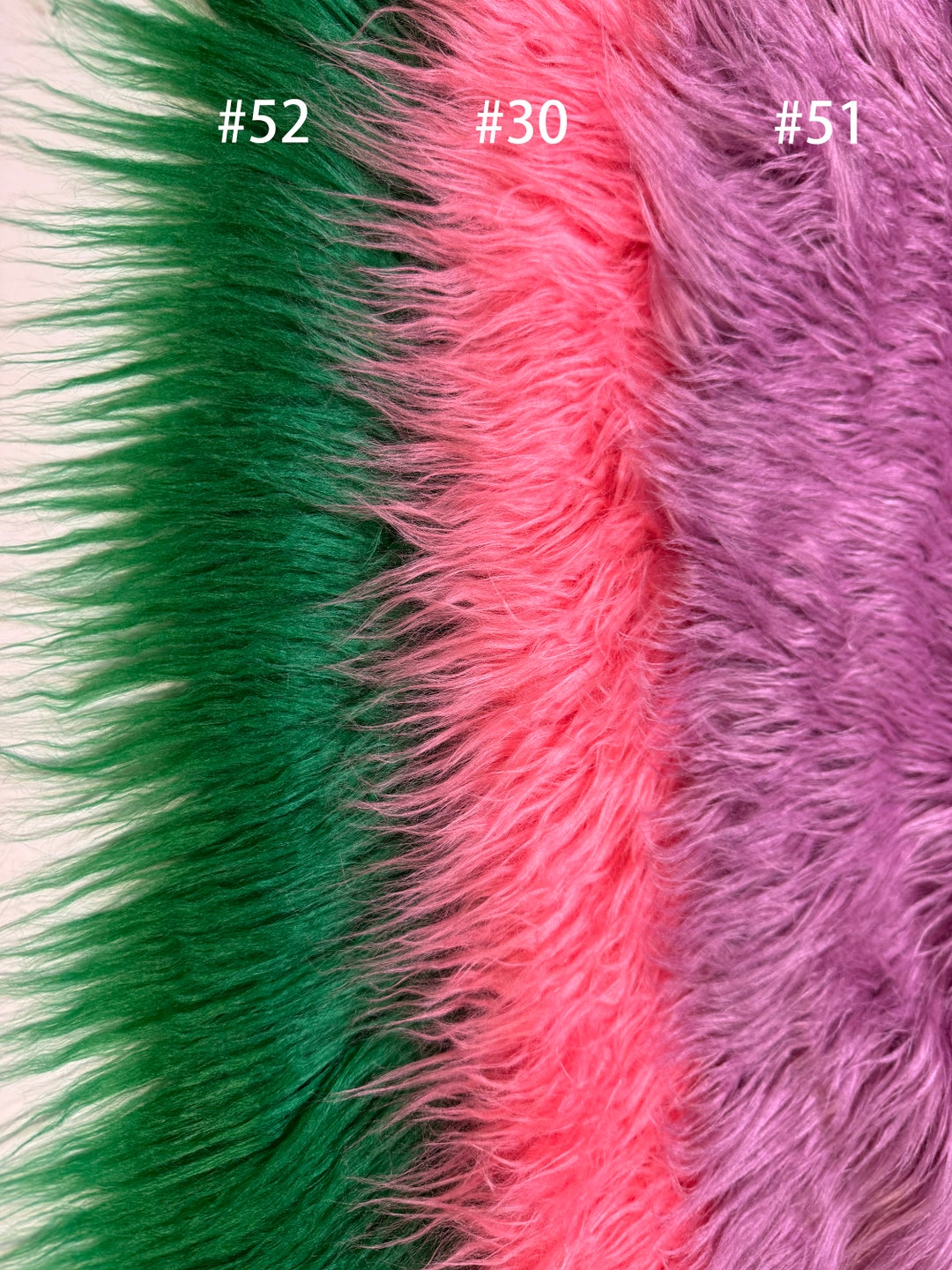 RUBIE SHAGGY FAUX FUR SET